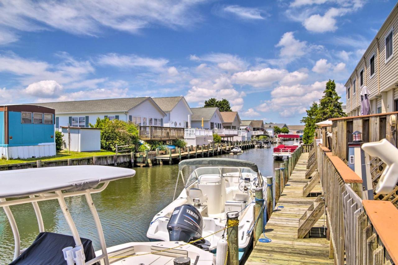 Ocean City Townhome, Deck With Canal Access! Εξωτερικό φωτογραφία