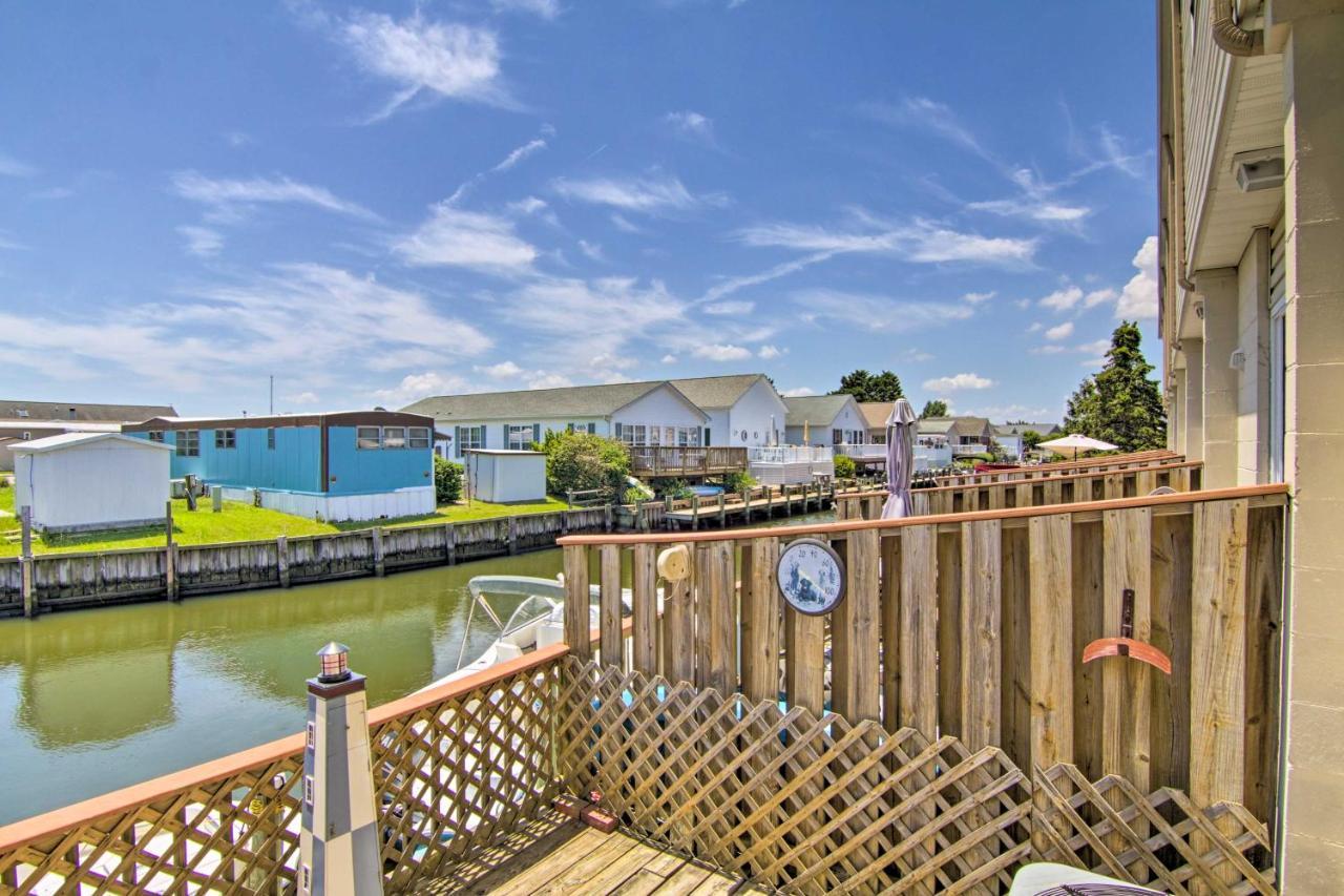 Ocean City Townhome, Deck With Canal Access! Εξωτερικό φωτογραφία